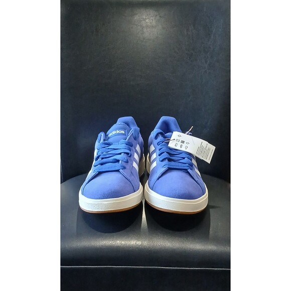 Adidas Grand Court Blue/White Sneakers W Fat Laces. IH1039. Men Size 11. NWB main image 7